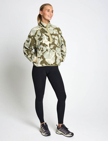 Berghaus Bamburgh Half Zip Fleece - Wisdom Printedimages5- The Sports Edit