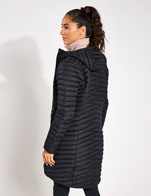 Nula Micro Jacket Long - Black Nula Micro Jacket Long - Black
