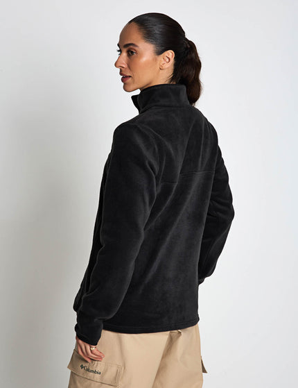 Columbia Benton Springs Half Snap Pullover - Black/Blackimages2- The Sports Edit