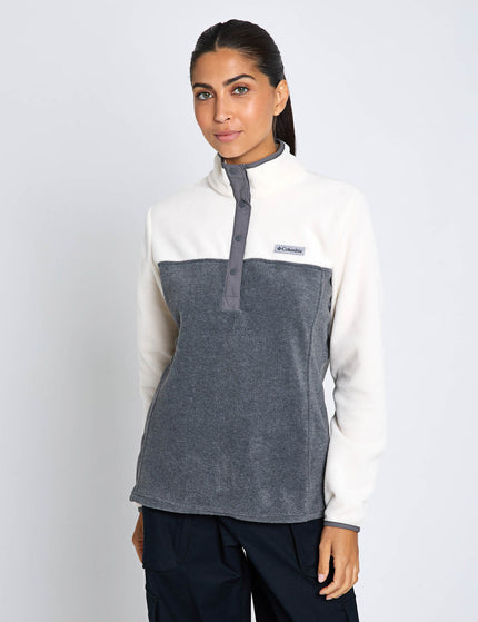 Columbia Benton Springs Half Snap Pullover - City Grey Heatherimages1- The Sports Edit