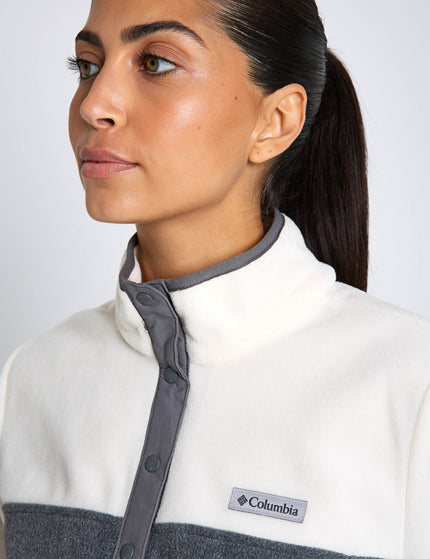 Columbia Benton Springs Half Snap Pullover - City Grey Heatherimages3- The Sports Edit