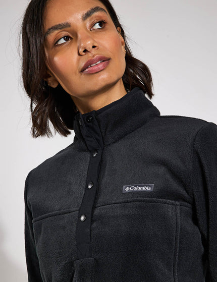 Columbia Benton Springs Half Snap Pullover - Blackimages3- The Sports Edit