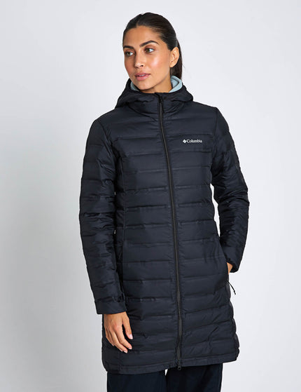 Columbia Lake 22 II Down Long Hooded Jacket - Blackimages5- The Sports Edit
