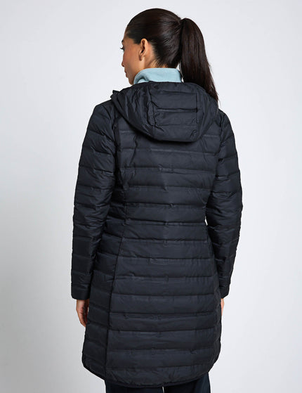 Columbia Lake 22 II Down Long Hooded Jacket - Blackimages2- The Sports Edit