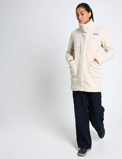 Columbia Panorama Long Sherpa Fleece Jacket - Dark Stoneimages6- The Sports Edit