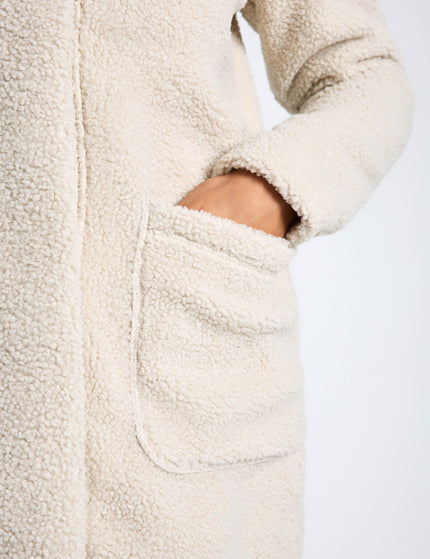 Columbia Panorama Long Sherpa Fleece Jacket - Dark Stoneimages5- The Sports Edit