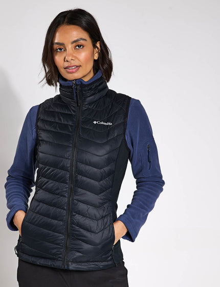 Columbia Powder Pass II Hybrid Puffer Gilet - Blackimages1- The Sports Edit