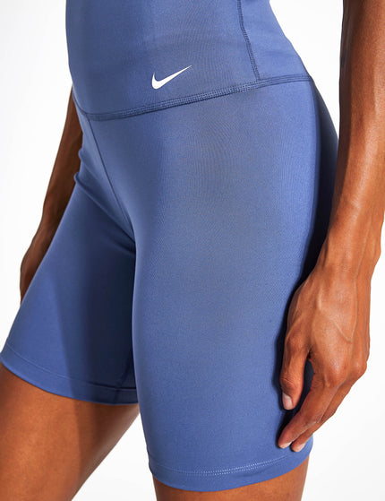 Nike Dri-FIT One 7" Biker Shorts - Diffused Blue/Whiteimages3- The Sports Edit