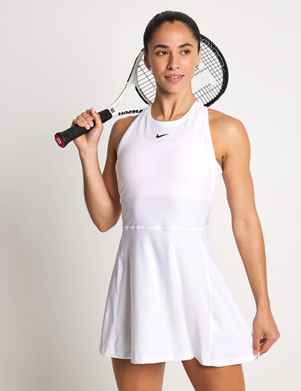 Nike Victory Dri-FIT Tennis Dress - Whiteimages1- The Sports Edit