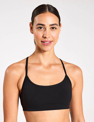 AllTheFeels Light Support Sports Bra - Black AllTheFeels Light Support Sports Bra - Black
