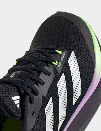 adidas Adizero SL Shoes - Core Black/Zero Metalic/Green Sparkimages3- The Sports Edit