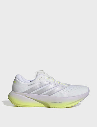 Supernova Rise 3 Running Shoes - Crystal White/Silver Metallic/Purple Tint Supernova Rise 3 Running Shoes - Crystal White/Silver Metallic/Purple Tint