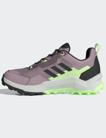 adidas Terrex AX4 Hiking Shoes - Preloved Fig/Core Black/Green Sparkimages2- The Sports Edit