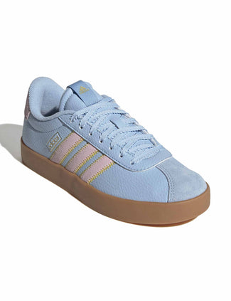 VL Court 3.0 Shoes - Clear Sky/Clear Pink/Gold Metallic VL Court 3.0 Shoes - Clear Sky/Clear Pink/Gold Metallic