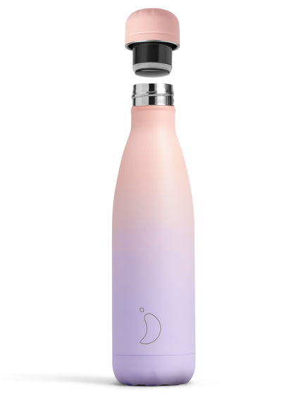 Chilly's Original Water Bottle 500ml - Lavender Fogimages2- The Sports Edit