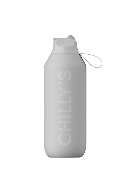 Chilly's Series 2 Flip Water Bottle 500ml - Graniteimages1- The Sports Edit