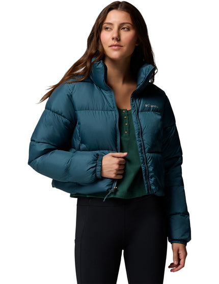 Columbia Puffect II Cropped Puffer Jacket - Everblueimages5- The Sports Edit