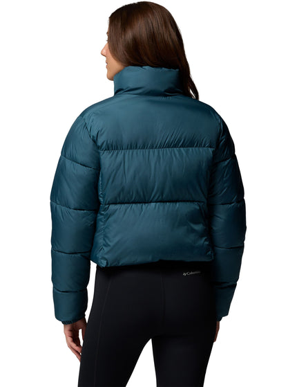 Columbia Puffect II Cropped Puffer Jacket - Everblueimages2- The Sports Edit