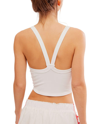 All Clear Cami Solid - White