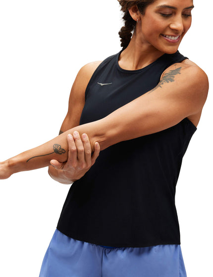 HOKA Airolite Run Tank - Blackimages7- The Sports Edit