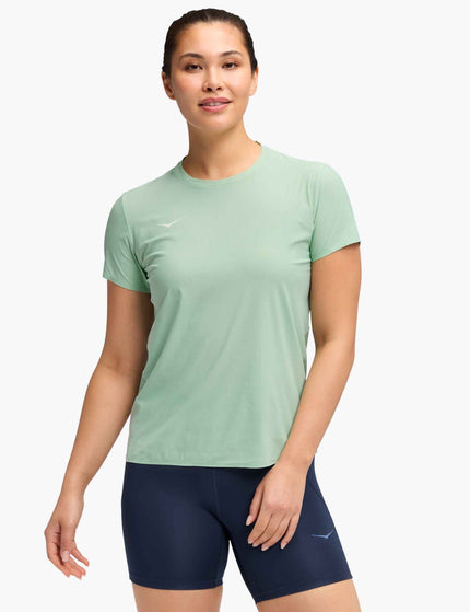 HOKA Airolite Short Sleeve 2.0 - Jadeiteimages1- The Sports Edit