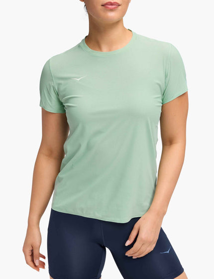 HOKA Airolite Short Sleeve 2.0 - Jadeiteimages3- The Sports Edit