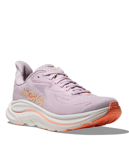 HOKA Clifton 10 - Lilac Cream/Tangerine Glowimages2- The Sports Edit