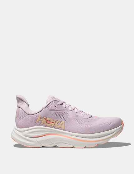 HOKA Clifton 10 - Lilac Cream/Tangerine Glowimages1- The Sports Edit