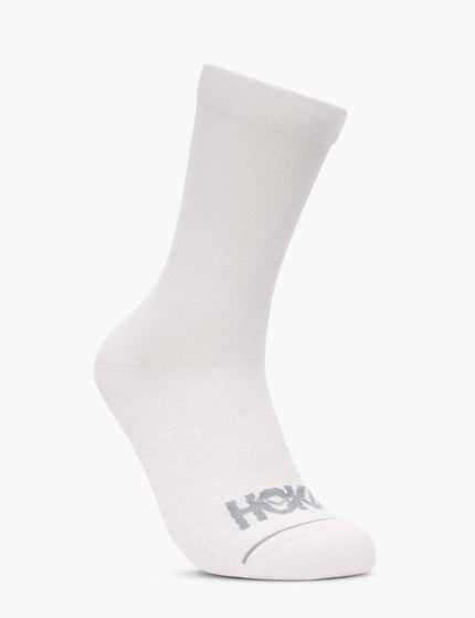HOKA Crew Run Sock 3-Pack - Whiteimages2- The Sports Edit