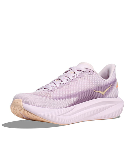 HOKA Mach 7 - Lilac Cream/Tangerine Glowimages3- The Sports Edit