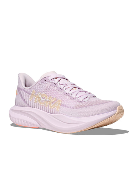 HOKA Mach 7 - Lilac Cream/Tangerine Glowimages2- The Sports Edit