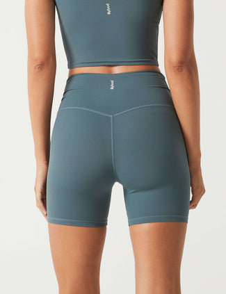 Addison Cloud-Core Wrap Short - Steel Teal Addison Cloud-Core Wrap Short - Steel Teal