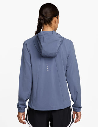 Swift Repel Packable Running Jacket - World Indigo/Reflective Silver Swift Repel Packable Running Jacket - World Indigo/Reflective Silver