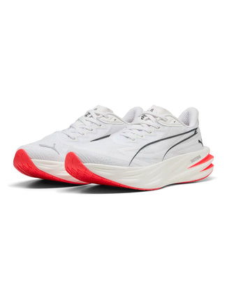 Deviate Pure NITRO Running Shoes - White/Ultra Red Deviate Pure NITRO Running Shoes - White/Ultra Red