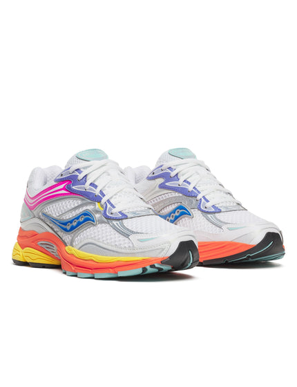 Saucony ProGrid Omni 9 - White/Multiimages2- The Sports Edit