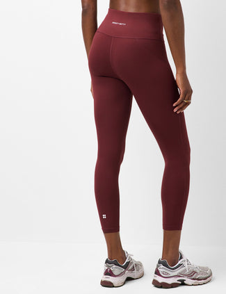 All Day 7/8 Leggings - Malbec Red All Day 7/8 Leggings - Malbec Red