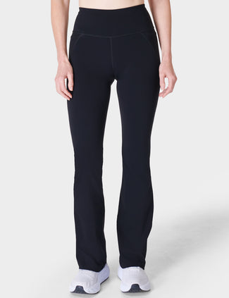 Power 32 Workout Boot Cut Trouser - Black Power 32 Workout Boot Cut Trouser - Black