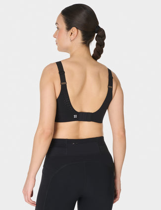 Runner's High High Support Sports Bra - Black Runner's High High Support Sports Bra - Black