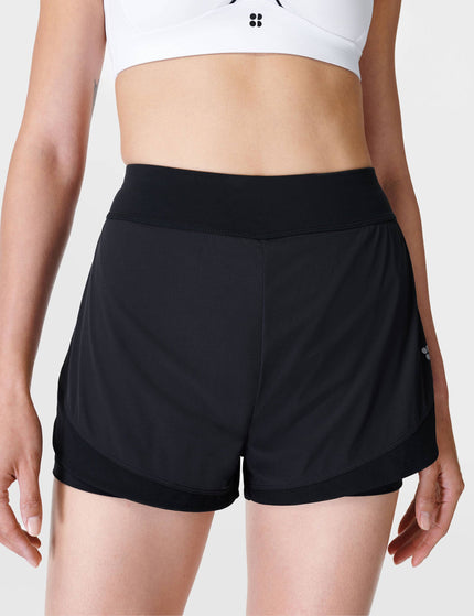 Sweaty Betty Tempo Run Shorts - Blackimages1- The Sports Edit
