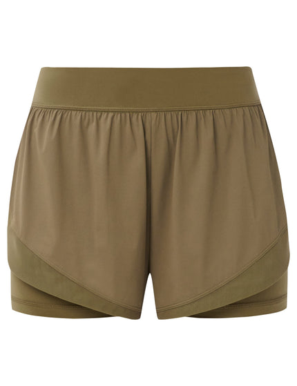 Sweaty Betty Tempo Run Shorts - Khaki Brownimages8- The Sports Edit