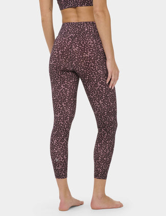 Ultimate Studio 7/8 Leggings - Brown Soft Dot Print Ultimate Studio 7/8 Leggings - Brown Soft Dot Print