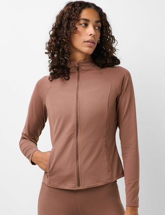 Ultimate Studio Zip Up - Chestnut Brown Ultimate Studio Zip Up - Chestnut Brown