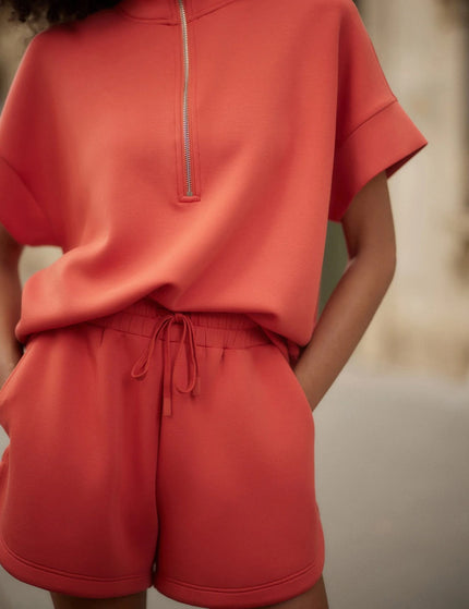 Varley Coulter High Waisted Short 3.5" - Summer Figimages3- The Sports Edit