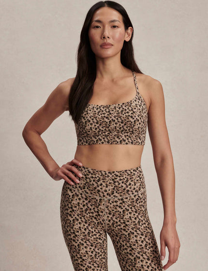 Varley FreeSoft Harley Bralette - Coffee Quartz Cheetahimages3- The Sports Edit