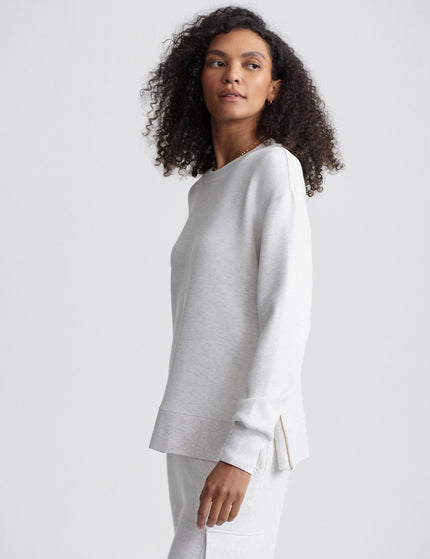 Varley Gabriella Sweat - Ivory Marlimages3- The Sports Edit