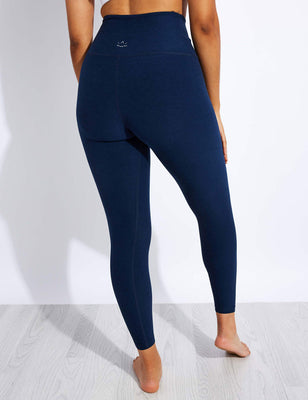 Spacedye At Your Leisure High Waisted Midi Legging - Nocturnal Navy Spacedye At Your Leisure High Waisted Midi Legging - Nocturnal Navy