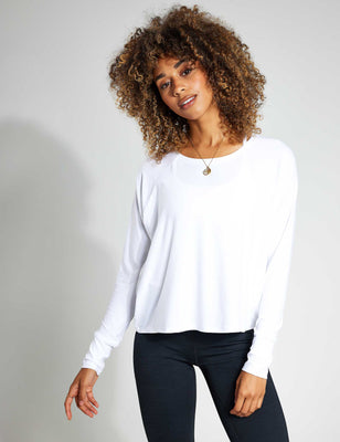 Featherweight Daydreamer Pullover - Cloud White Featherweight Daydreamer Pullover - Cloud White