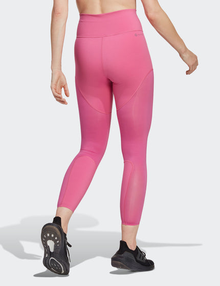 adidas Tailored HIIT Luxe Training Leggings - Fuchsiaimages2- The Sports Edit