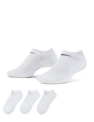 Everyday Cushioned Socks (3 pairs) - White/Black Everyday Cushioned Socks (3 pairs) - White/Black