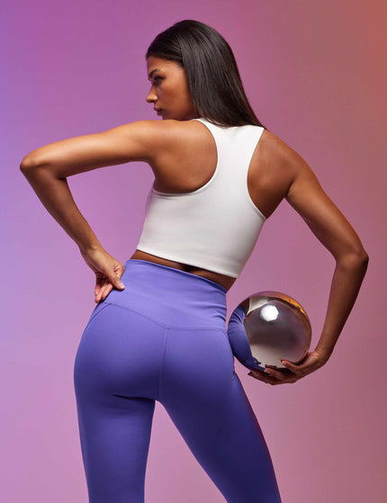 Girlfriend Collective Compressive High Waisted Legging - Retro Violetimages5- The Sports Edit